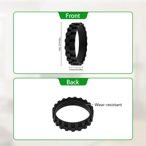Vista 5 de Kit de Repuesto de Rueda de Bola Delantera Compatible con Modelos iRobot Roomba de las Series 500, 600, 700, 800, 900, e e i.