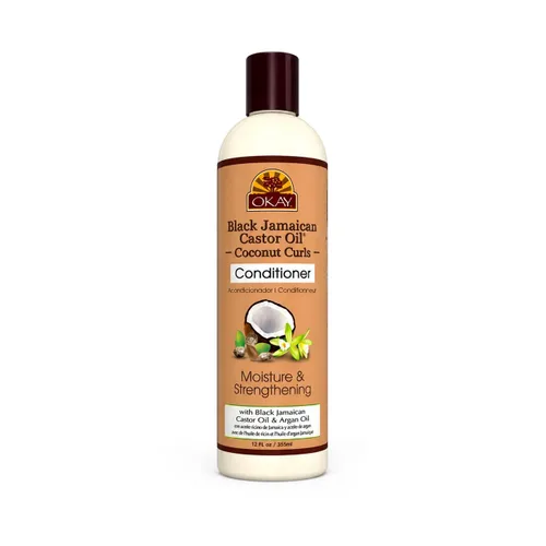 Vista 9 de OKAY - Acondicionador sin enjuague con aceite de ricino jamaicano negro - Todo tipo de cabello/texturas - Repara, hidrata, hace crecer un cabello