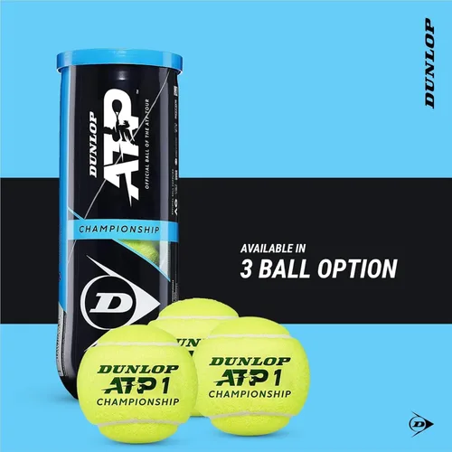Vista 6 de DUNLOP Pelotas de tenis ATP Extra Duty (estuche)