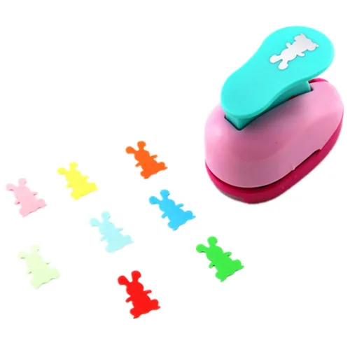 Vista 5 de CADY Crafts Punch - Perforadora de papel (1.0 in), diseño de flor (Bonsai)