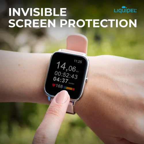 Vista 6 de Protector de pantalla de vidrio líquido Apple Watch 9H dureza universal para relojes y wearables con un plan de protección de $150 "You Break It, We