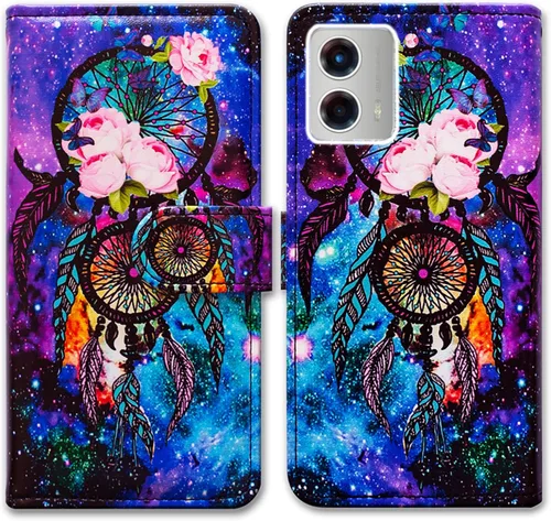 Vista 14 de Bcov Funda para Moto G 5G 2023, diseño de pájaro negro y verde con tapa para teléfono con ranura para tarjetas, soporte para Motorola Moto G 5G 2023