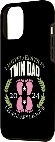 Vista 2 de Funda para iPhone 13 Pro Max Edición Limitada Orgullosa Twin Dad Life Legendary League Girl Case