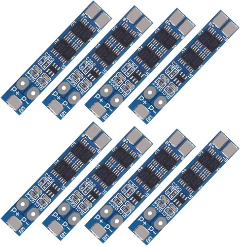 Vista 7 de ACEIRMC 2S 7.4V 8.4V 8A 18650 Cargador PCB BMS Placa de protección para batería de litio de iones de litio (5 piezas)