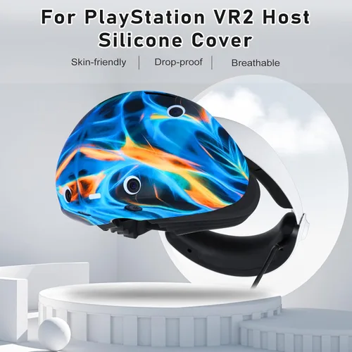 Vista 4 de Funda protectora para PSVR2, carcasa VR, funda desechable para los ojos, funda protectora de lente para accesorios Playstation VR2, funda