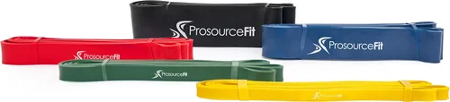 Vista 3 de ProsourceFit Xfit Power Resistance Bands, Heavy Duty 41” Long for Cross-Training, Assisted Pull-Ups, Powerlifting, Mobility, Full Body Workouts and