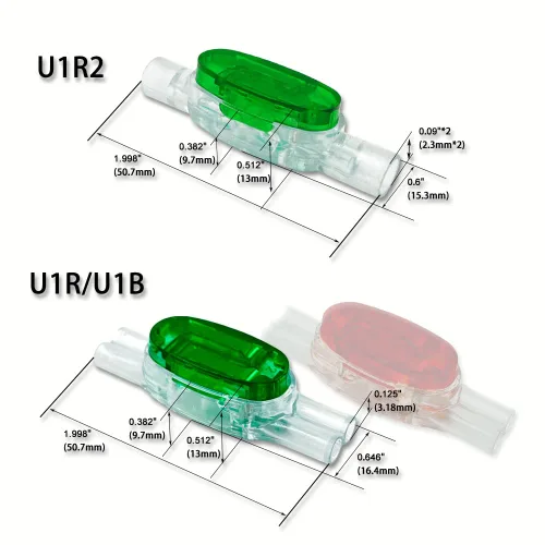 Vista 2 de Conector de empalme de cable JXR-U1R, utilizado como conector resistente a la corrosión y a prueba de humedad para conexión de cable de corriente
