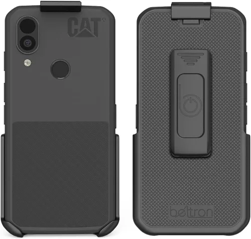 Vista 4 de BELTRON Funda para CAT S62, resistente soporte giratorio para cinturón compatible con Caterpillar CAT S62 Pro Rugged Smartphone