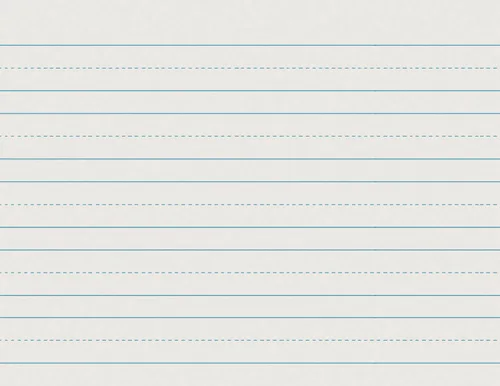 Vista 12 de School Smart-85353 Papel de escritura Skip-A-Line con renglones, renglón de 9.5 mm en sentido corto, 8 x 10-1/2 pulgadas, blanco, paquete de 500