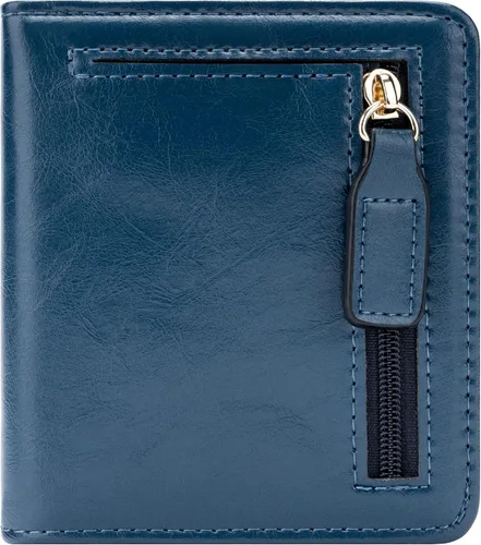 Vista 21 de Gostwo Cartera pequeña para mujeres, portador de tarjetas de crédito delgado bifold, billetera compacta de efectivo con bloqueo RFID, billeteras