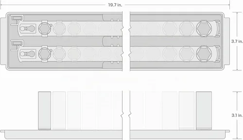 Vista 7 de TEKTON 3/8 Inch Drive 6-Point Socket Set, 38-Piece SHD91211 Poco profundo.