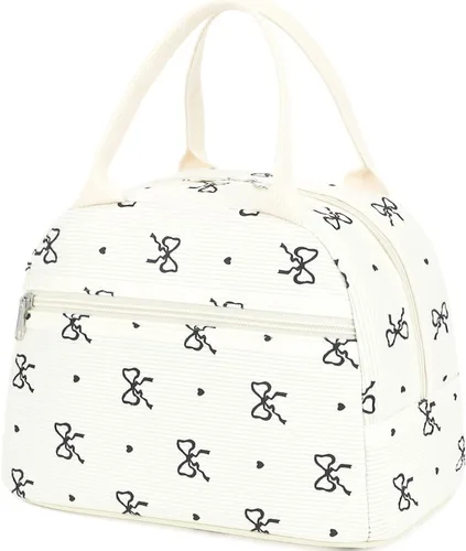 Vista 18 de GYEUKHAM - Bolsa de almuerzo para mujeres, fiambrera para hombres adultos y niños niñas, pequeña y linda, con gran capacidad, bolsa de almuerzo