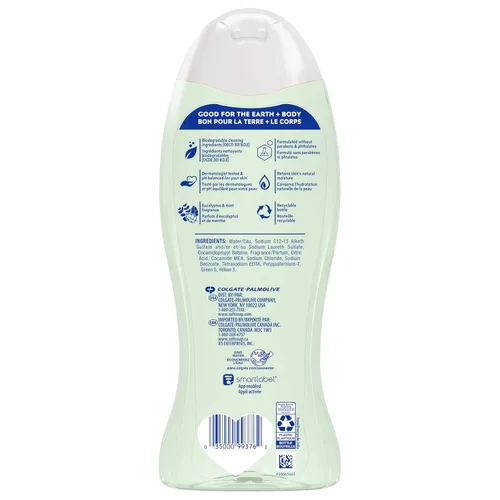 Vista 9 de Softsoap Jabón corporal de eucalipto y menta, gel de baño hidratante, 20 onzas, (paquete de 4)