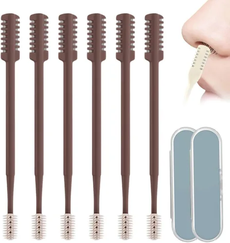 Vista 20 de Cortador de Pelo Nasal, 2025 Recortadora de Vello Nasal de Doble Cara Mejorada para Mujeres y Hombres, Herramienta de Eliminación de Vello Nasal