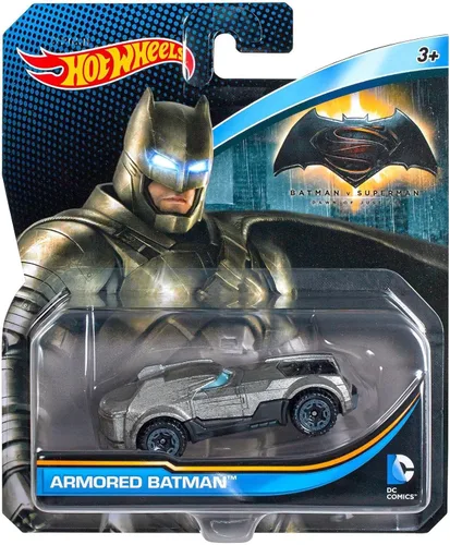 Vista 3 de Hot Wheels Vehículo Batman blindado del Universo DC