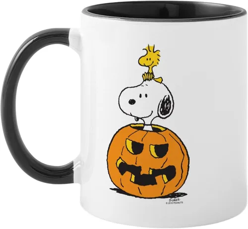 Vista 80 de CafePress Sincere Pumpkin Patch Mug Taza de café de cerámica de 11 oz (11.0 fl oz)