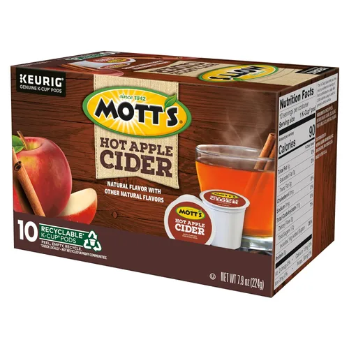 Vista 5 de Keurig Mott's Sidra Caliente de Manzana, 60 unidades (6 paquetes de 10)
