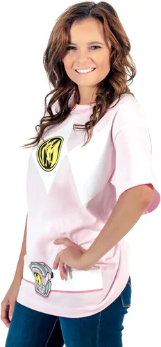 Vista 3 de Power Rangers The Pink Rangers - Camiseta de manga corta