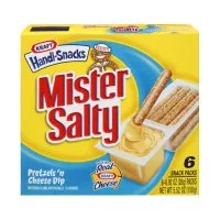 Vista 3 de Kraft Handi-Snacks Mister Salty Pretzels 'n Cheese Dip Snack