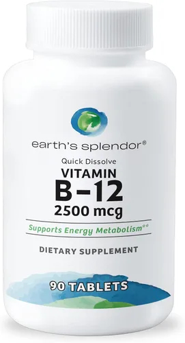 Vista 11 de Earth's Splendor Complejo de vitamina B – Apoya la energía, el metabolismo y la función inmune – Fórmula completa de vitamina B para hombres