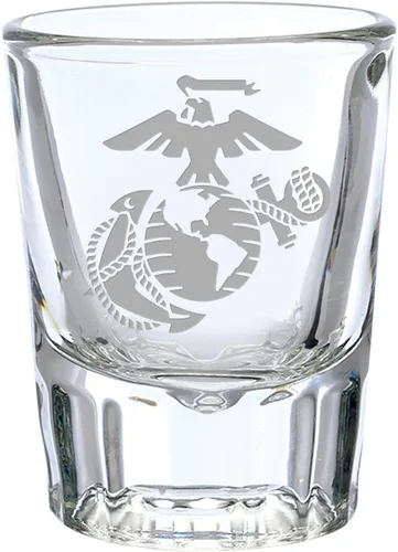 Vista 29 de 7.62 Design U.S. Marine Corps 1st Teniente Deep Grabado 1.5 oz. Vaso de chupito