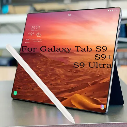 Vista 3 de Repuesto de lápiz capacitivo para Samsung Galaxy Tab S9 Ultra S Pen de repuesto con Bluetooth + 5 puntas para Samsung Galaxy Tab S9 Pen