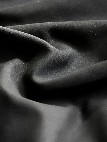 Vista 4 de INDACORIFY Funda de edredón de algodón de color negro, ropa de cama bohemia 100% algodón lavado, funda de edredón tamaño Queen, funda de edredón
