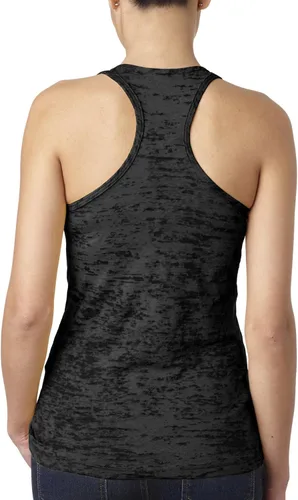 Vista 2 de amdesco Ladies Ford Shelby Mustang GT500Burnout Racerback Tank parte superior