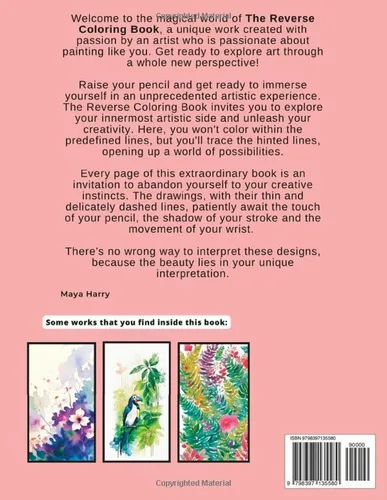 Vista 2 de The Reverse Coloring Book 3 The book has 78 pages of colors, you draw the lines!