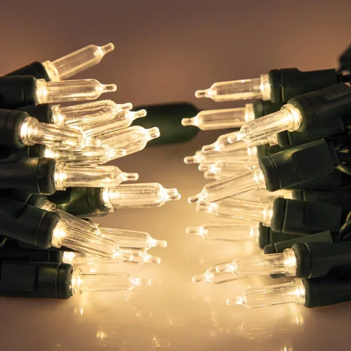 Vista 2 de Pro Christmas T5 LED Luces de Navidad - Juego de 70 luces de 5mm clásicas - Luces de fiesta profesionales de grado comercial
