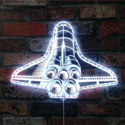 Vista 22 de ADVPRO Arcade Retro Game Classics Video Room RGB Dynamic Glam LED Sign - Forma de corte a borde - Decoración 3D inteligente - Señalización