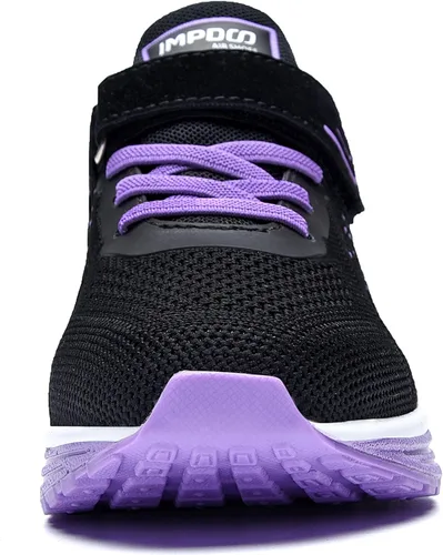 Vista 5 de RomenSi Air Athletic - Tenis deportivos para correr para niños y niñas, ligeros, transpirables, tenis deportivos para niños