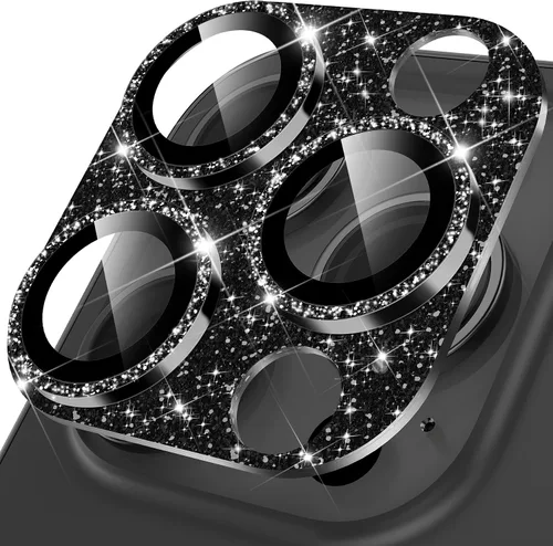 Vista 12 de YWXTW Protector de lente de cámara de vidrio templado para iPhone 14 Pro Max, protección de cobertura completa 3D, tecnología de círculo nocturno