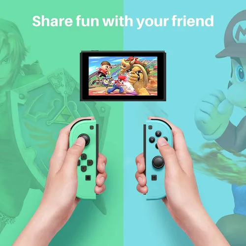Vista 3 de BESTSELLER2888 Joy Con LR Controlador de repuesto para NS - Joy Pad Controllers para Nintendo Switch Izquierda y Derecha Función de despertar Cruce