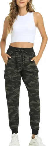 Vista 146 de Kcutteyg - Pantalones deportivos con bolsillos para mujer, diseño suave, ligero y de secado rápido, para entrenamiento, gimnasia, yoga y correr