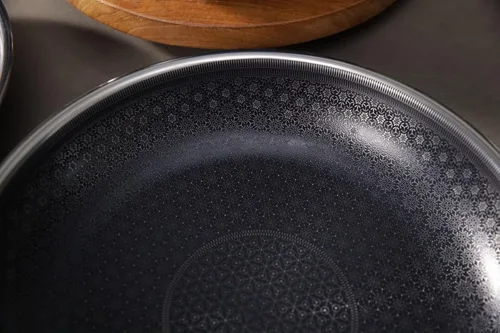 Vista 2 de Black Cube CeramicQR Cookware Made in France - Sartén de liberación rápida, 8 pulgadas