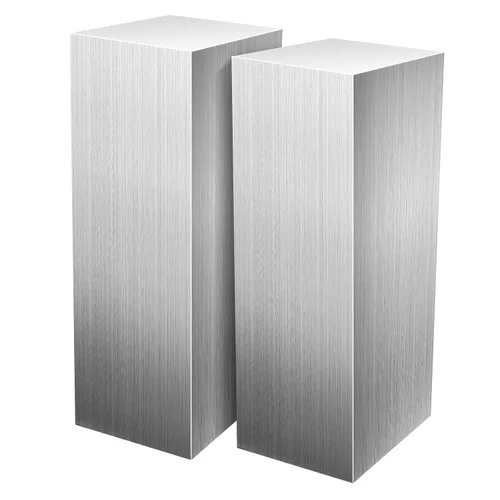 Vista 7 de 2 piezas de barra cuadrada de aluminio de 1 x 2 pulgadas, 4 pulgadas de largo + 0/-.05 pulgadas, placa de uso general 6061, nuevo molino sólido (2)