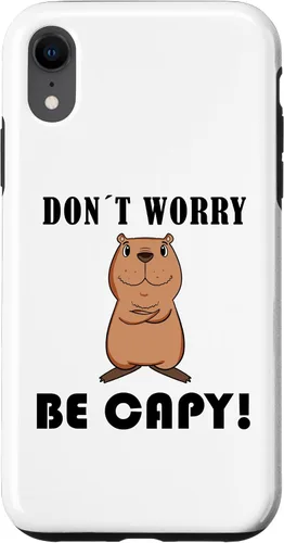 Vista 8 de iPhone 15 Capybara Sayings Rodent Water Pig Case