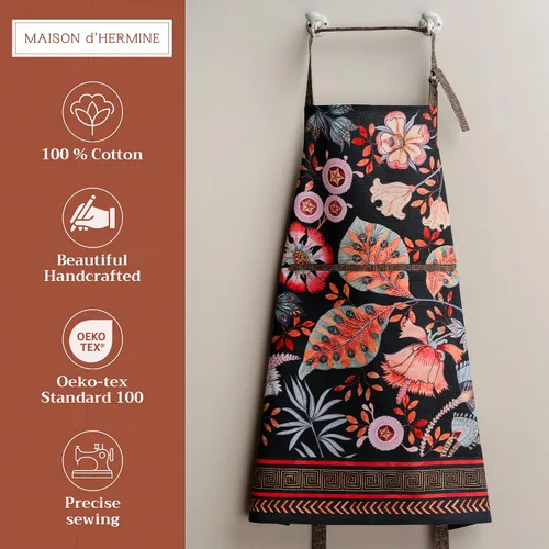 Vista 257 de Maison d' Hermine Delantales para mujer con bolsillo, 100% algodón (27.50 x 31.50 pulgadas)