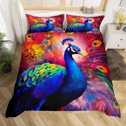 Vista 25 de Erosebridal Juego de ropa de cama con pelota de tenis para niños, funda de edredón con temática de juegos deportivos, tamaño individual para niños