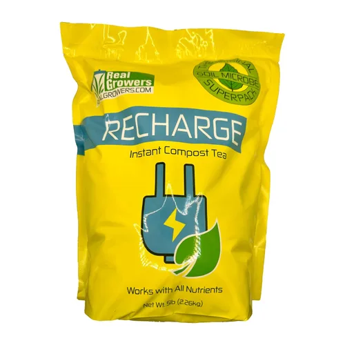 Vista 10 de Real Growers recarga - Superpack de microbios del suelo, estimulante natural para el crecimiento de plantas (2 oz) (RGR-2)