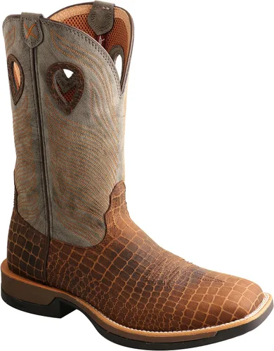 Vista 75 de Twisted X Botas Tech X para hombre de 12 pulgadas, botas occidentales casuales para hombre