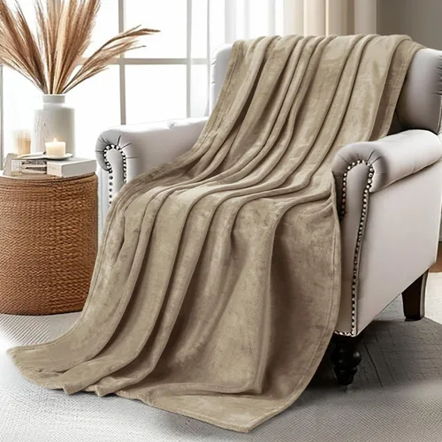 Vista 68 de Utopia Bedding Manta de forro polar negro, tamaño individual, ligera, mullida, suave, antiestática de microfibra (60 x 80 pulgadas)