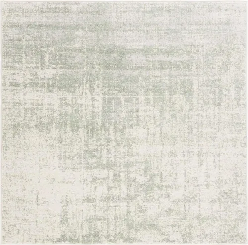 Vista 38 de SAFAVIEH Adirondack Collection - Alfombra de pasillo de 2 pies 1 pulgada x 8 pies, beige y pizarra, diseño abstracto moderno, no desprende pelusa