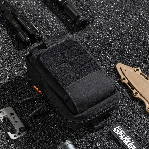 Vista 8 de EXCELLENT ELITE SPANKER Tactical EDC Pouch Molle Utility Pouches Phone Holster Pouch Waist Bag Tool Pouch for Molle Accesssories