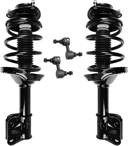 Vista 81 de Detroit Axle - 4 barras estabilizadoras de puntales delanteros para Kia Forte Koup 10-13 12-13 Forte5, puntales y barras estabilizadoras de resorte
