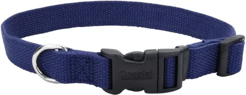 Vista 18 de Coastal Pet - New Earth Soy - Collar ajustable para perro, arándano, 3/4" x 12"-18
