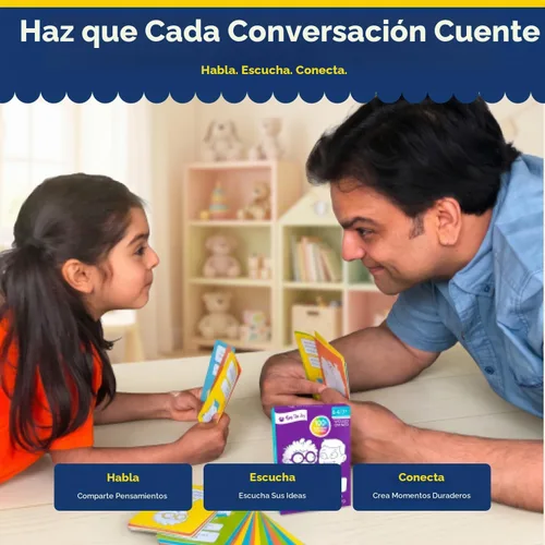 Vista 7 de Open The Joy Let's Talk - Tarjetas de inicio de conversación para niños, más de 100 indicaciones y preguntas para desarrollar inteligencia