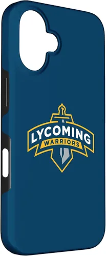 Vista 3 de Lycoming Warriors Sword & Shield Logo Lycoming College Case for iPhone 16