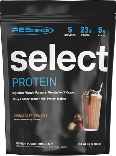 Vista 11 de PEScience Select Protein Powder, mezcla de suero y caseína, proteína limpia en polvo para mujeres y hombres, baja en calorías, baja